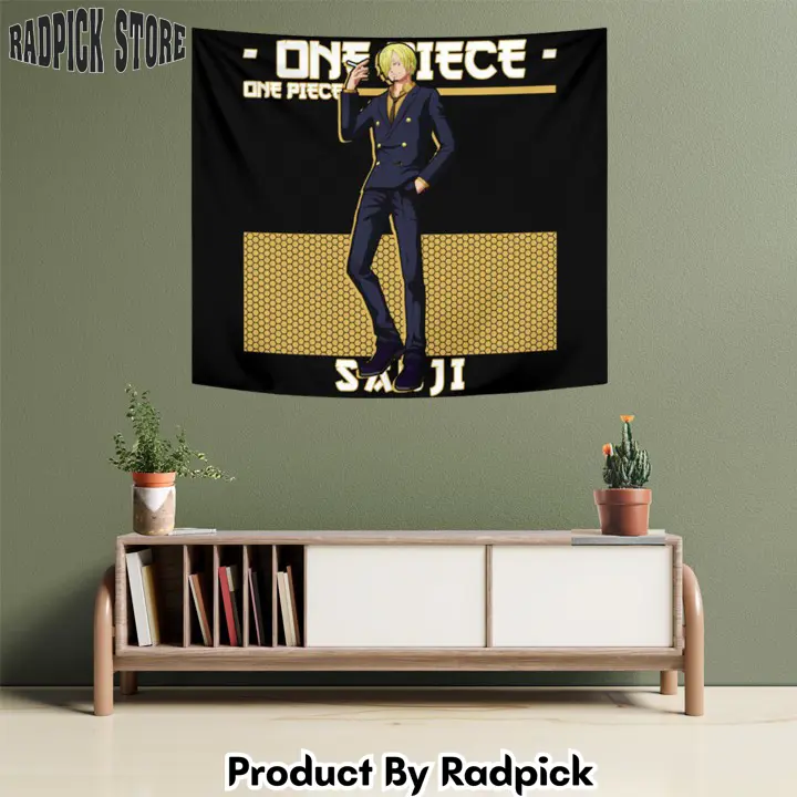 Sanji tapestry custom anime home decor  rp5943945